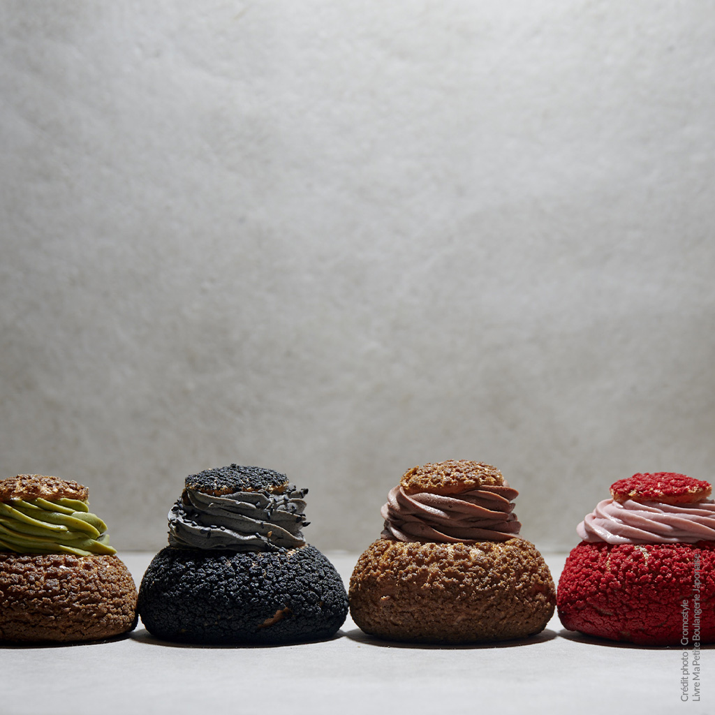 Gamme Cream-puff Takumi, pâtisserie franco-japonaise