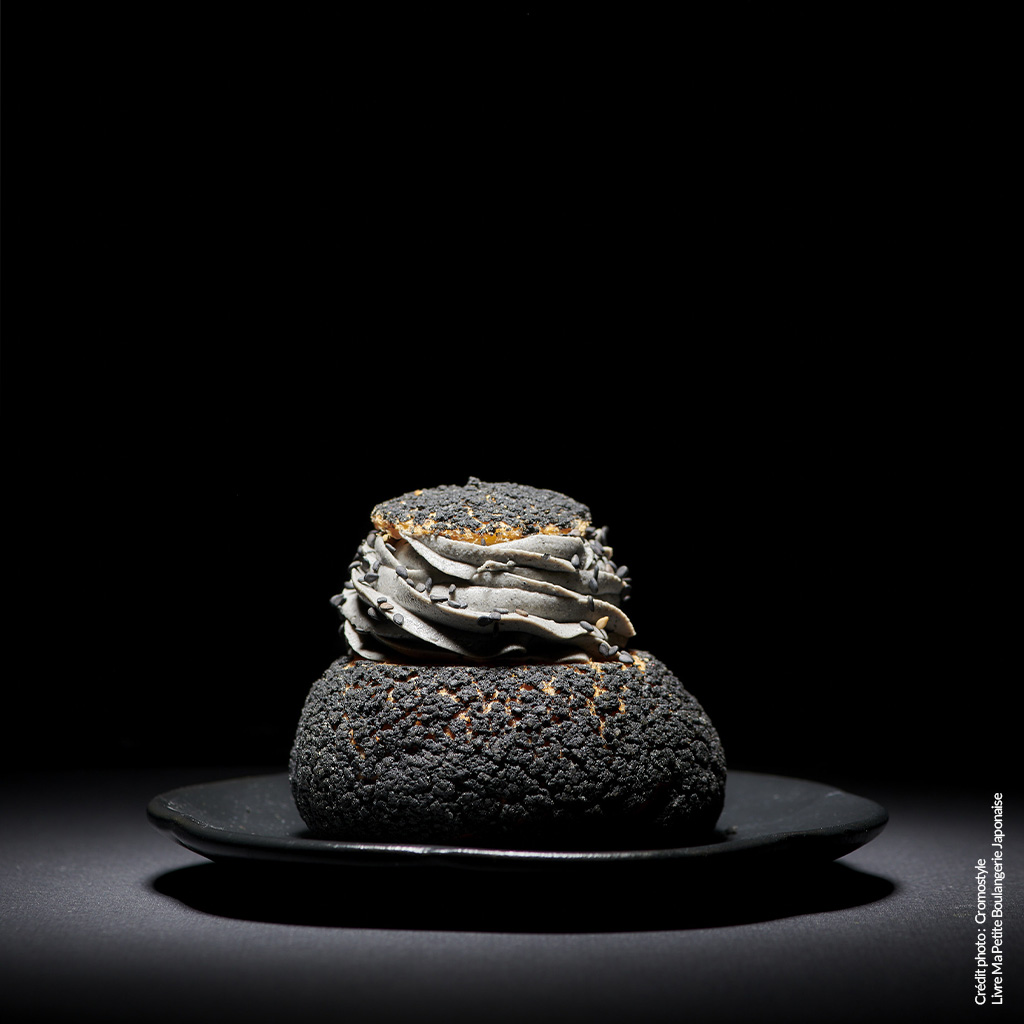 Black Sesame Cream-Cheese